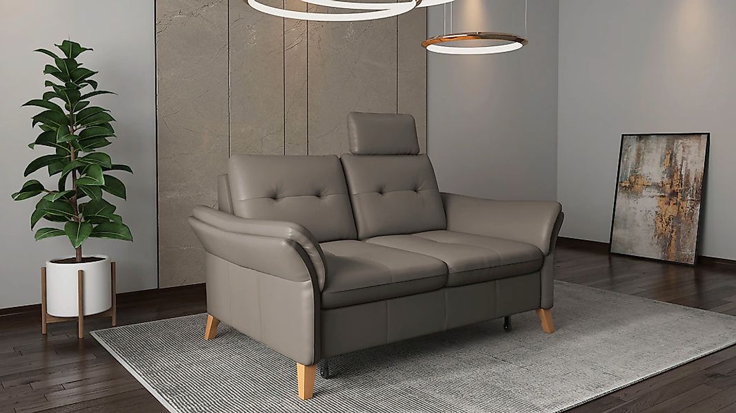 sit&more 2-Sitzer "Göteborg", inklusive Sitztiefenverstellung und Federkern günstig online kaufen