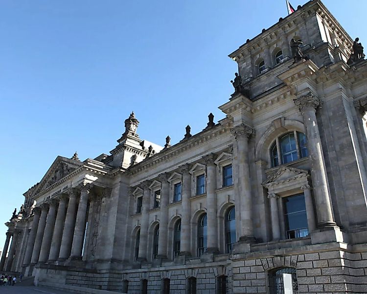 Fototapete "Bundestag" 4,00x2,50 m / Glattvlies Perlmutt günstig online kaufen