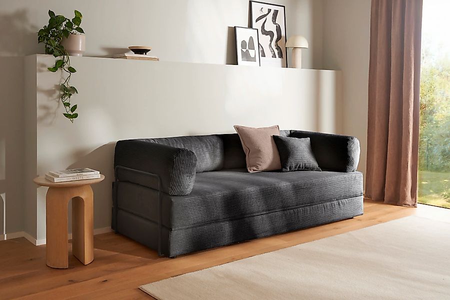 homsy by Ana Johnson Schlafsofa "Folda, Dauerschläfer, Breite 206 cm, Liege günstig online kaufen