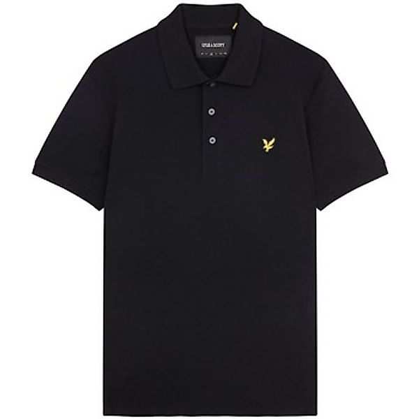 Lyle & Scott  T-Shirts & Poloshirts SP400VOG POLO SHIRT-Z865 JET BLACK günstig online kaufen