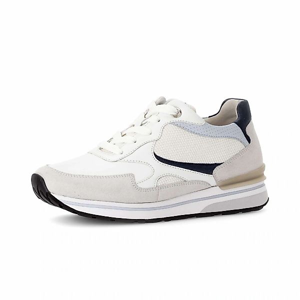 Gabor Sneaker "Sneaker low Materialmix Leder/Lederimitat" günstig online kaufen