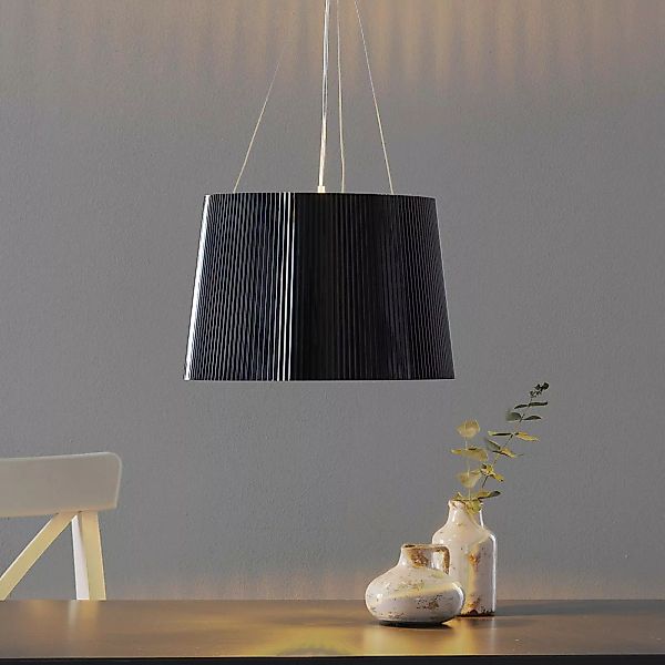 Kartell Gè - LED-Pendellampe, schwarz-golden günstig online kaufen