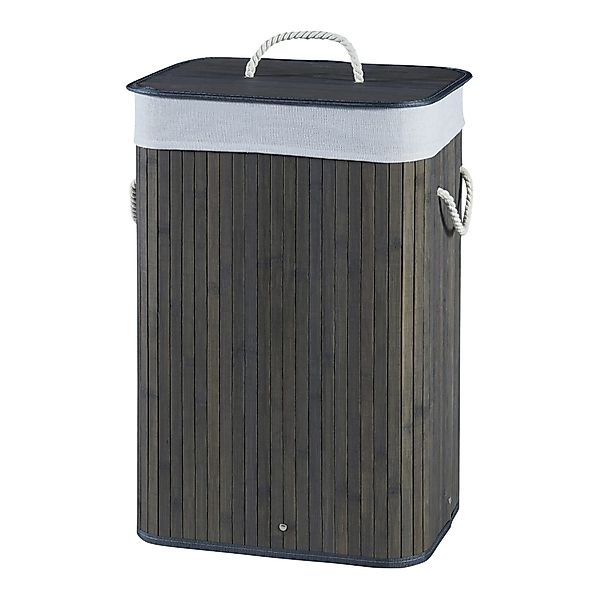 en.casa Wäschekorb, »Salla« Wäschesammler mit Deckel günstig online kaufen