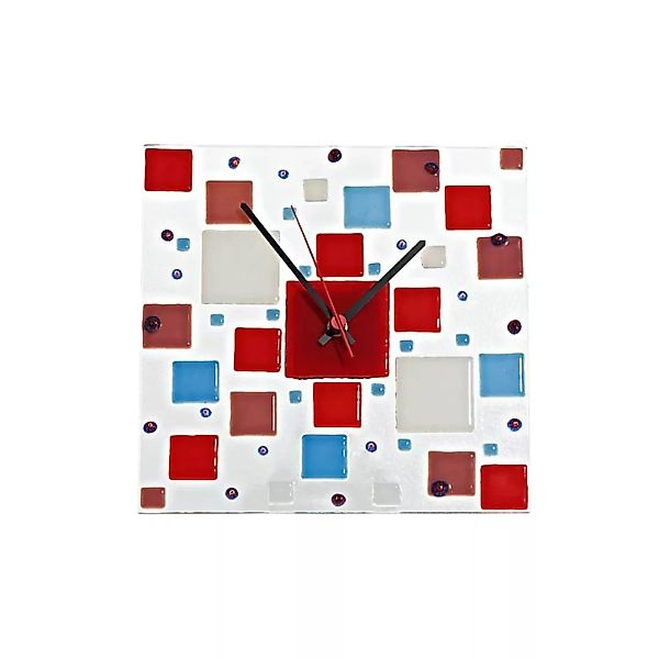 Wanduhr Quadro "Clockworld" (25x25cm) günstig online kaufen