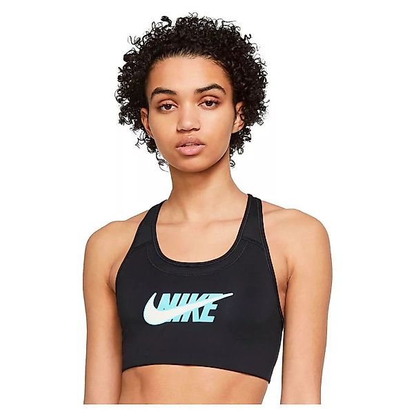 Nike Dri Fit Swoosh Icon Clash Graphic Sport-bh L Black / Black / Dk Smoke günstig online kaufen
