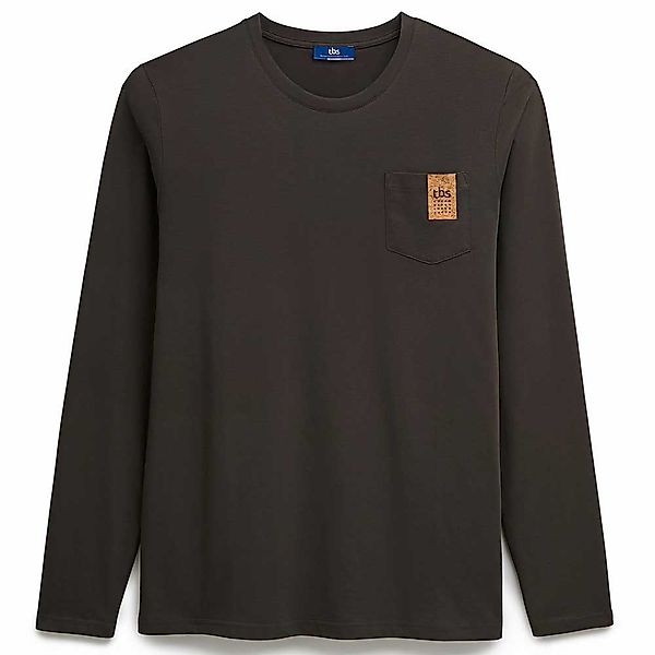 Tbs Liegetee Langarm Rundhals T-shirt 2XL Grey günstig online kaufen