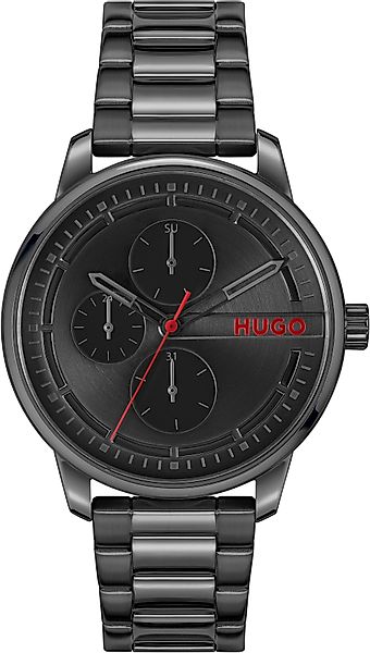HUGO Multifunktionsuhr #STAMP MULTI 1530369, Armbanduhr, günstig online kaufen