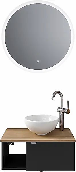 Saphir Badmöbel-Set »Serie 6915«, (4 St.), Gäste-Bad, 70 cm breit, mit LED- günstig online kaufen