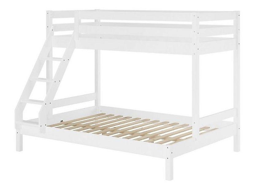 ERST-HOLZ Etagenbett Doppel-Etagenbett 90 x 200 und 140 x 200 für Erwachsen günstig online kaufen