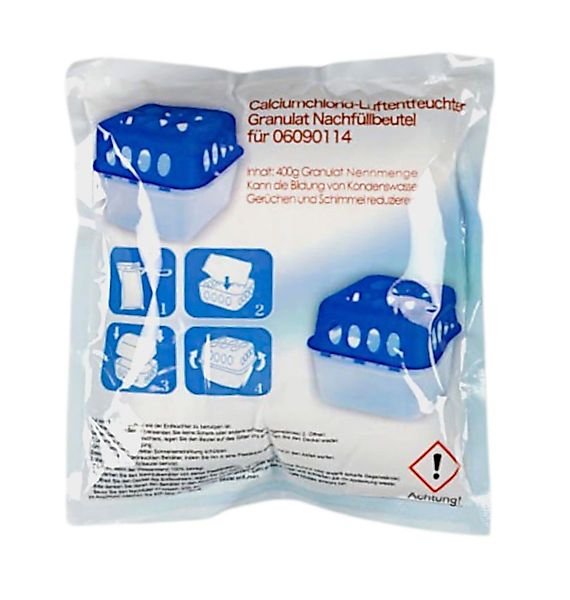 BURI Luftentfeuchter Luftentfeuchter Nachfüllbeutel 400g Granulatbeutel günstig online kaufen