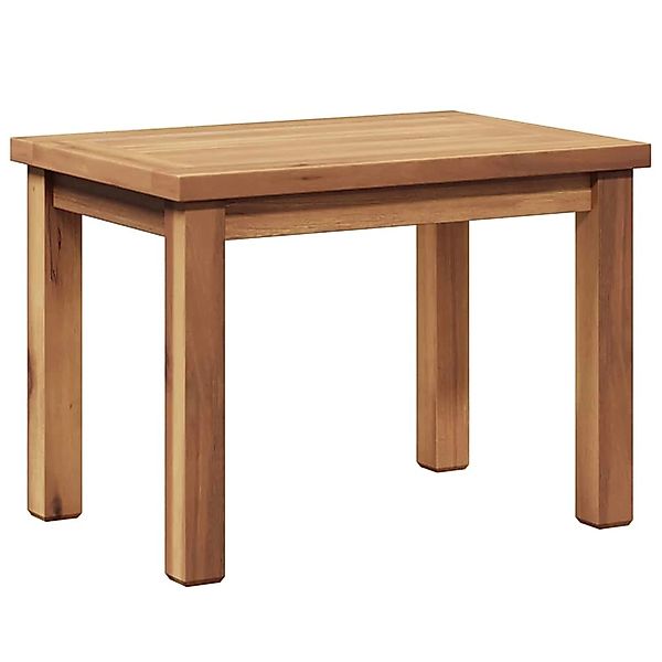 vidaXL Couchtisch Braun 50 x 35 x 36 cm Teak-Massivholz 42002301 günstig online kaufen
