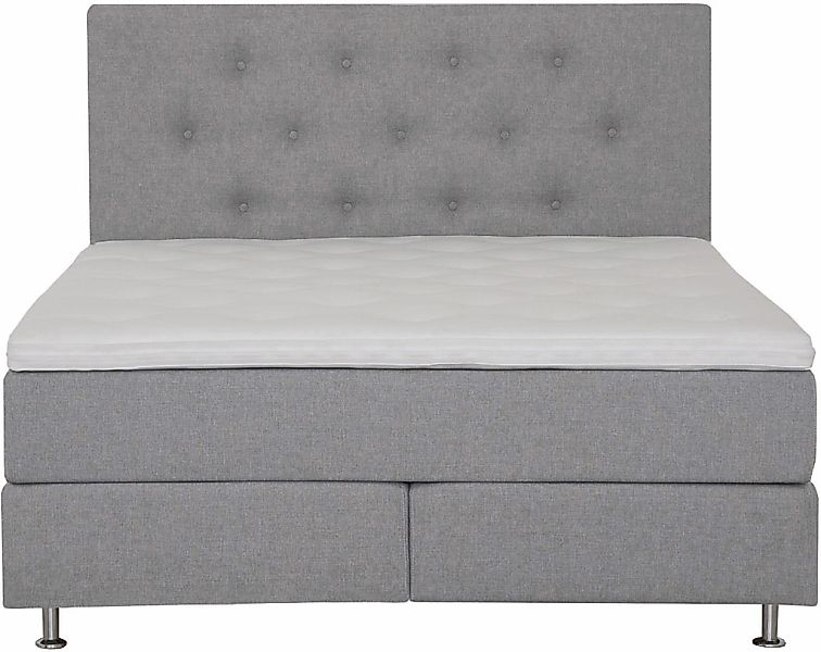 Home affaire Boxspringbett "Nordica" inkl. Topper, auch in Überlänge 200/22 günstig online kaufen