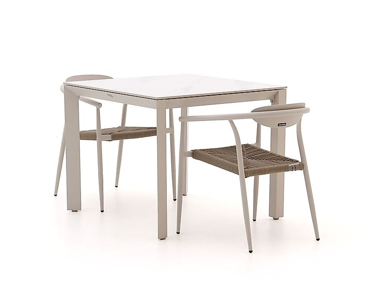 Manifesto Cavone/Sestino 90 cm Gartenmöbel-Set 3-teilig stapelbar günstig online kaufen