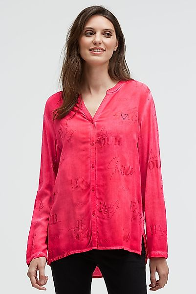 SOCCX Langarmbluse im Turn-Up-Look günstig online kaufen