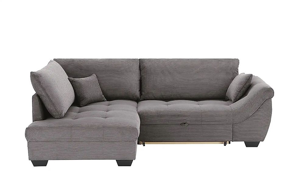 bobb Ecksofa  Krissy ¦ grau ¦ Maße (cm): B: 251 H: 88 T: 190.0 Polstermöbel günstig online kaufen
