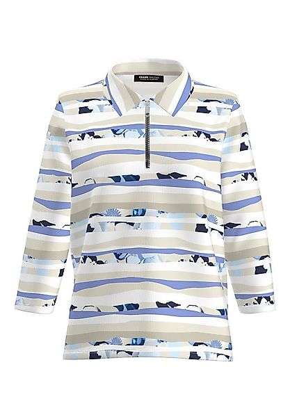 FRANK WALDER Langarm-Poloshirt mit Zip günstig online kaufen