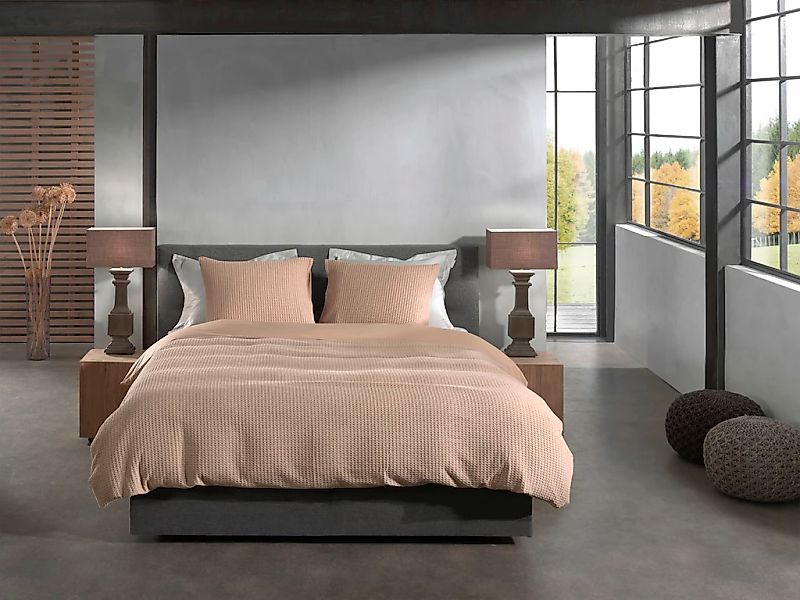 Heckett & Lane Wendebettwäsche "Vafala" 2 Stk. tlg. Waffelmuster,100% Baumw günstig online kaufen