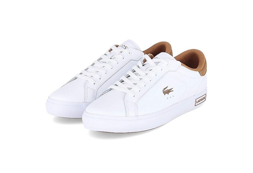Lacoste Lacoste 50SMA0150-385 Herren Glattleder weiss Schnürschuh günstig online kaufen