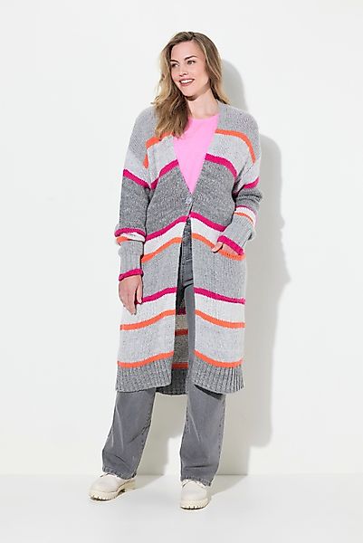 Laurasøn Strickjacke Long Strickjacke Knopfverschluss Langarm günstig online kaufen