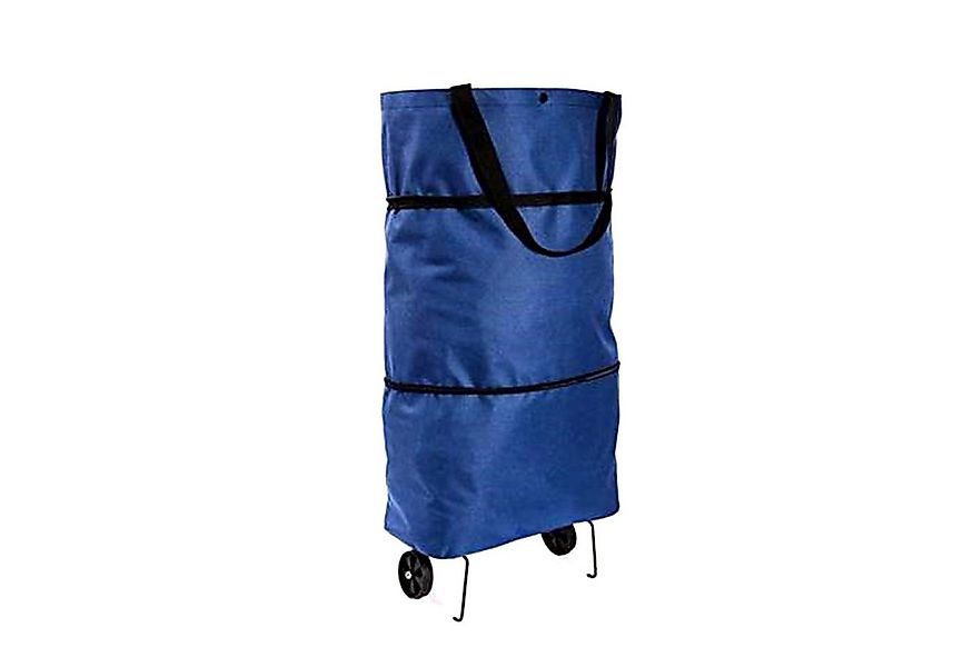 HAC24 Einkaufstrolley 2in1 Einkaufstasche und Einkaufsroller Trolley Traget günstig online kaufen