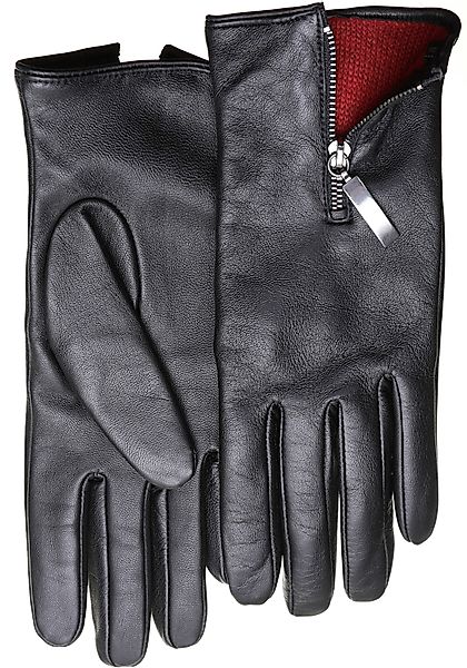 PEARLWOOD Lederhandschuhe mit farbigem Innenfutter, Glattleder, günstig online kaufen