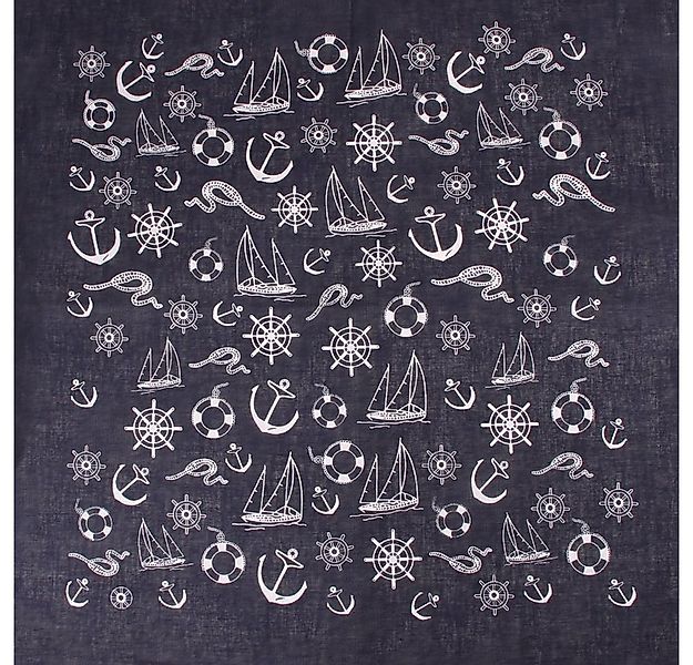 Goodman Design Bandana Kopftuch Halstuch Anker Steuerräder Rettungsringe Bo günstig online kaufen