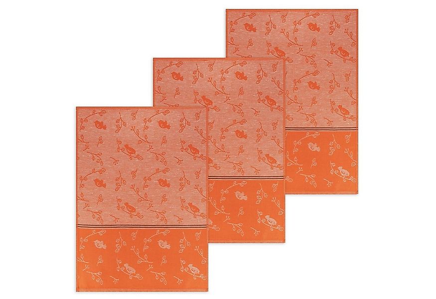 Kracht Geschirrtuch Piepmatz, (Set, 3-tlg., Set), 3er Pack Geschirrtücher ( günstig online kaufen