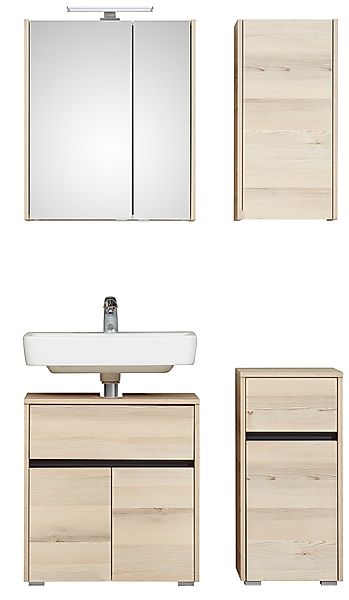 Saphir Badmöbel-Set "Quickset 393" Komplett-Set, 4 Stk. tlg. günstig online kaufen