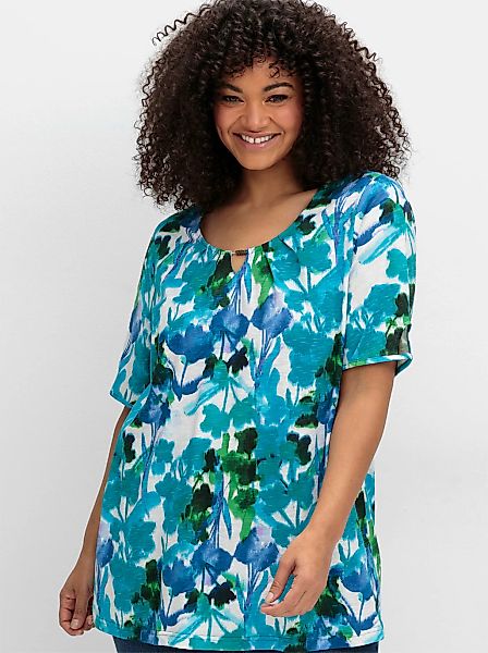 Sheego T-Shirt "T-Shirt", (1 tlg.) günstig online kaufen