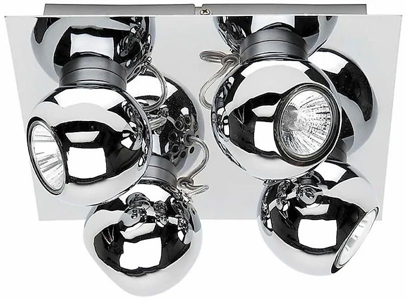 SPOT Light Deckenleuchte »Sergio«, 4 flammig, Leuchtmittel GU10   LED wechs günstig online kaufen