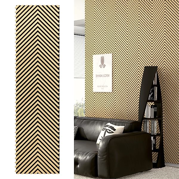 SONIDO 3D Wandpaneel Herringbone Akustikpaneele mit günstig online kaufen