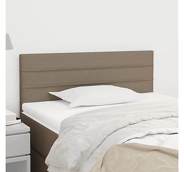 vidaXL Kopfteil Kopfteil Taupe 100x5x78/88 cm günstig online kaufen
