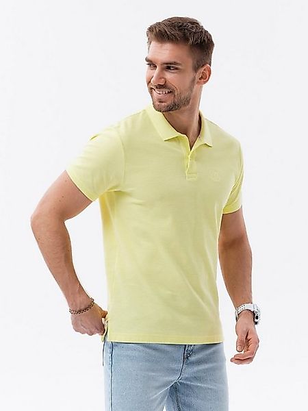 OMBRE Poloshirt Ombre Herren Pique-Strick-Poloshirt - lindgrün V15 S1374 XL günstig online kaufen