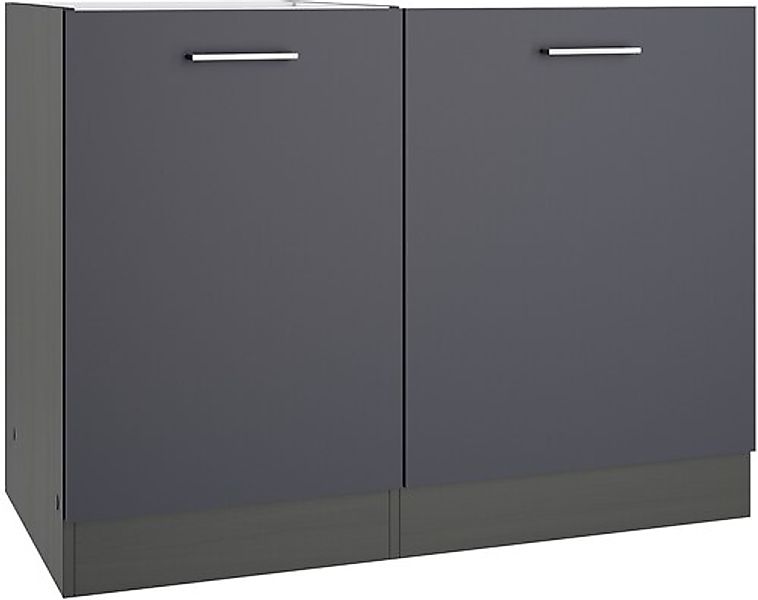 KOCHSTATION Spülenschrank »KS-Milan«, HELD Möbel, Spülzentrum 110 cm, matte günstig online kaufen