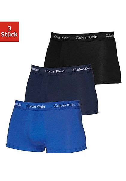 Calvin Klein Underwear Trunk "CK Low Rise Trunk 3 PACK" 3 Stk. tlg., in bla günstig online kaufen