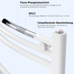 SONNI Elektrischer Badheizkörper Elektrischer Badheizkörper Heizkörper günstig online kaufen