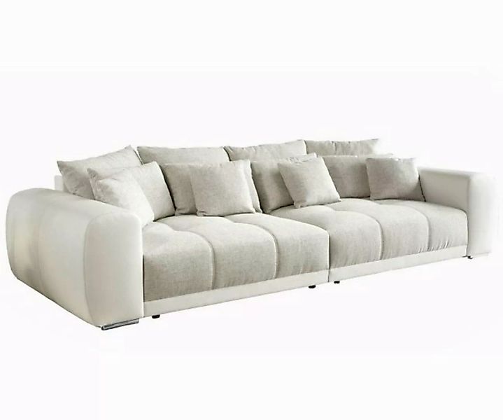 luma-home Big-Sofa 15113, XXL-Couch 306x134 cm mit Federkernpolsterung, vie günstig online kaufen