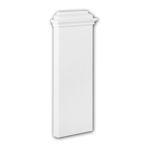 PROFHOME 123300 Pilaster Sockel Zierelement Flachsäule Wandsäule, 30 cm x 7 günstig online kaufen