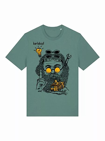karlskopf Print-Shirt Rundhalsshirt Basic ERFINDER günstig online kaufen
