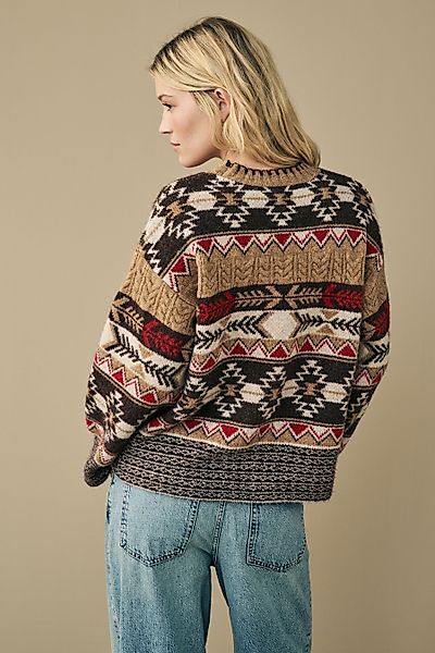 Next Rundhalspullover Relaxed Fit Weicher Strickpullover günstig online kaufen