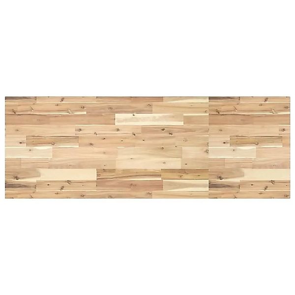vidaXL Waschtischplatte Unbehandelt 120x50x2 cm Massivholz Akazie 3279664 günstig online kaufen