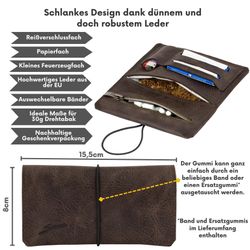 Simaru Tabakbeutel Tabaktasche Drehertasche Sintra, feinstes günstig online kaufen