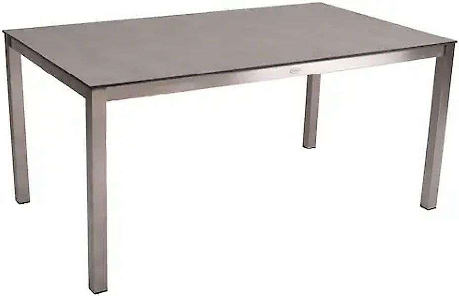 Garden Pleasure Gartentisch »SIENNA« Gestell aus Edelstahl günstig online kaufen