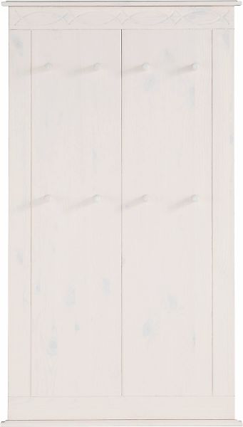 Home affaire Garderobenpaneel "Indra", aus massiver Kiefer, FSC, 8 Haken, d günstig online kaufen