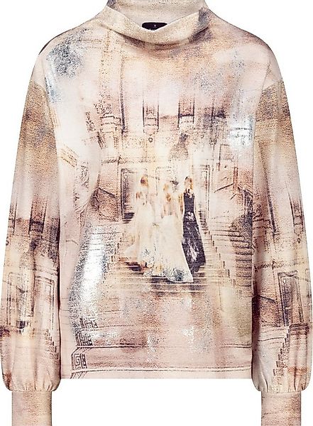 Monari T-Shirt elastischer Komfort Operndruck als stilvoller Eyecatcher günstig online kaufen