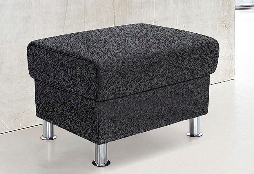 TRENDMANUFAKTUR Hocker Rondo, Polsterhocker zur Serie, Breite 67 cm, Füße c günstig online kaufen