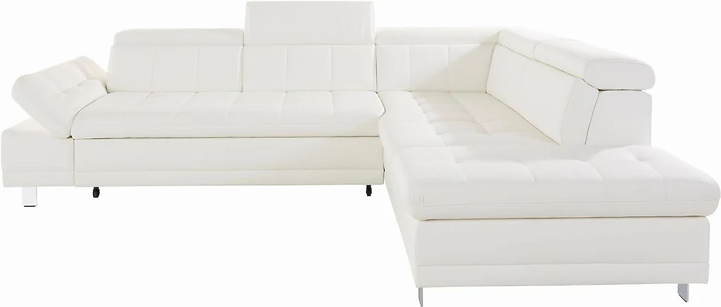 sit&more Ecksofa »Limit L-Form« wahlweise mit Bettfunktion und Bettkasten günstig online kaufen