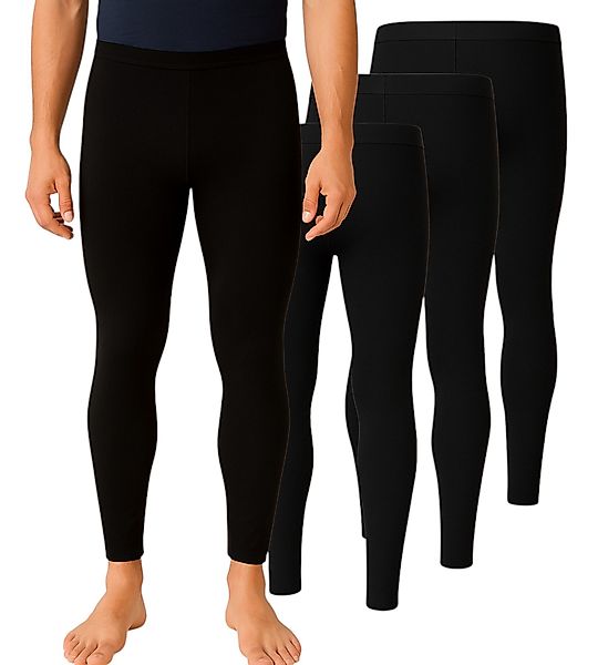 fashionshowcase Thermoleggings Herren 3er Pack gefütterte günstig online kaufen