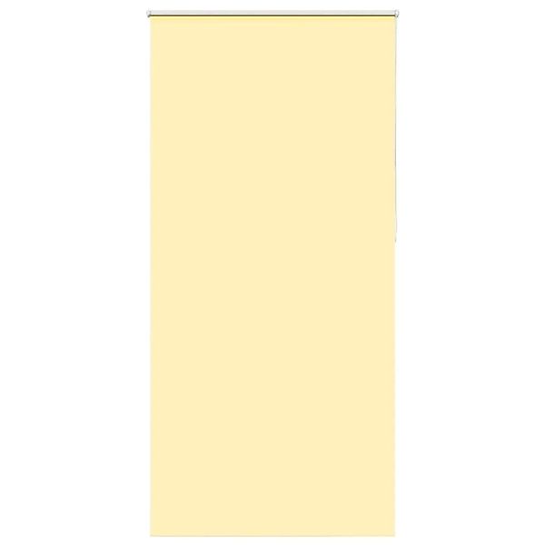 vidaXL Verdunkelungsrollo Gelb 90x210 cm Stoffbreite 85,7 cm Polyester 4012 günstig online kaufen
