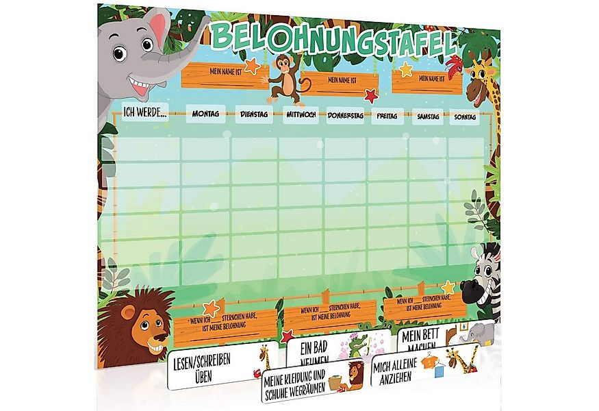 Luigi's Magnettafel Belohnungstafel für Kinder: Verhaltensplaner (3), (1-tl günstig online kaufen